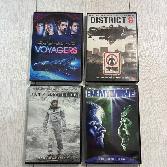 Movie Night Lot - 10 Sci-Fi & Comedy DVDs - Picture 2 of 13